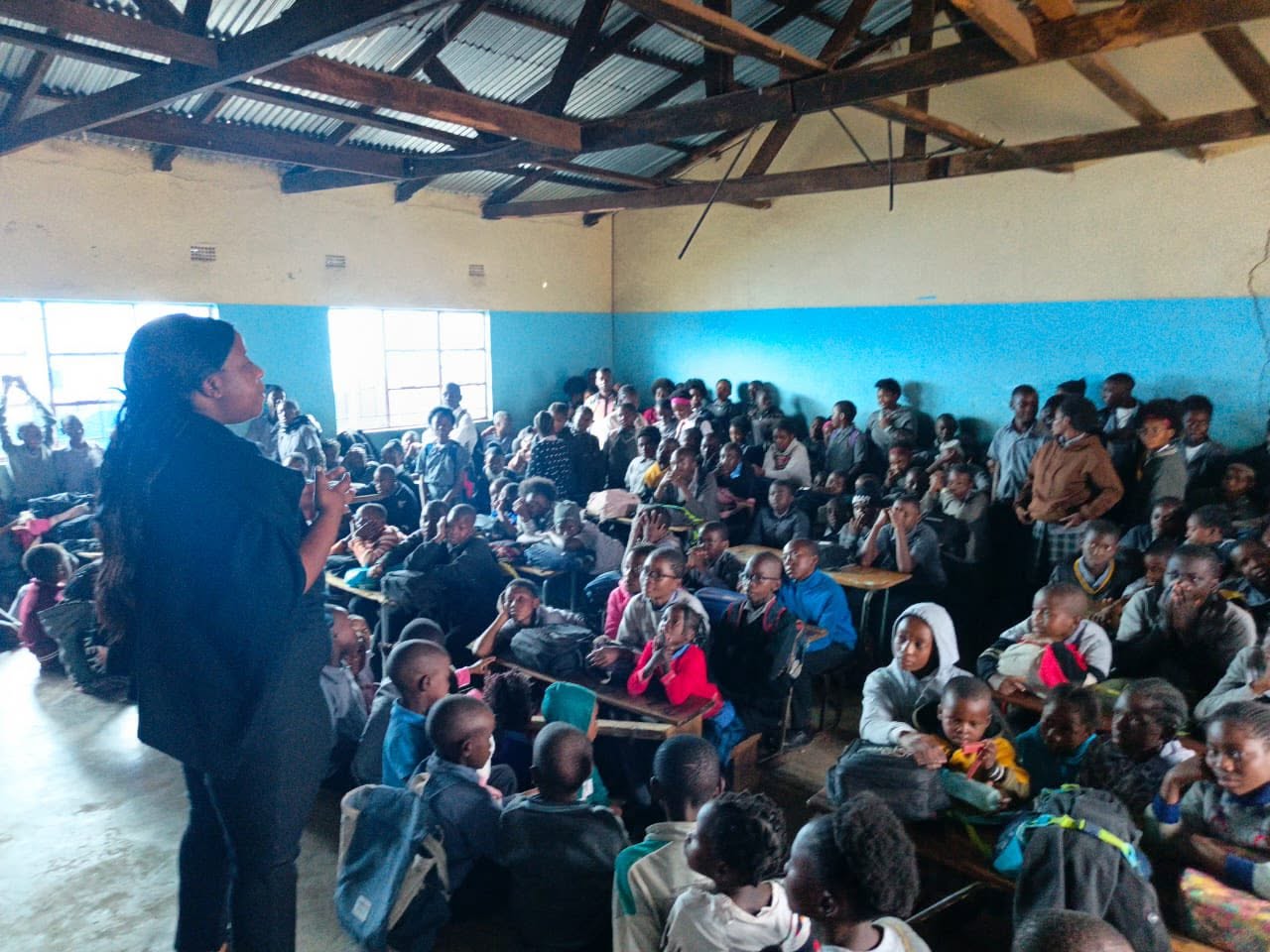 5th Library Launched at Kalikiliki Community School