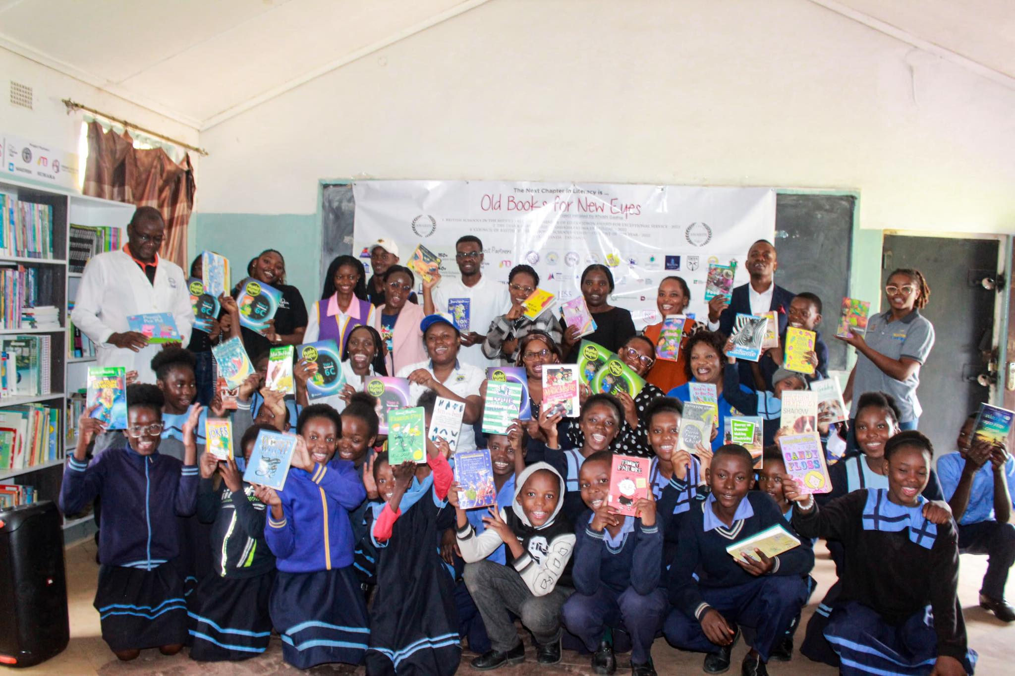 Thrive Aid Celebrates Launch of First School Library at Simon Mwansa Kapwepwe Primary School