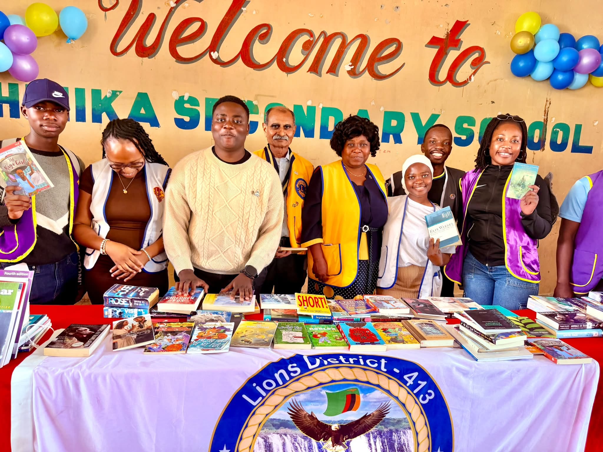 7th Library Launched at Chinika Secondary School